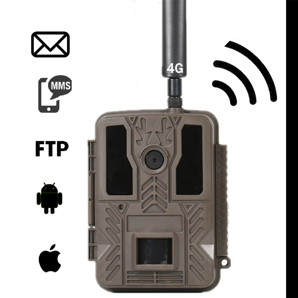 BSTCAM 3G MMS SMTP IP67Caméra de chasse sans fil IR étanche 